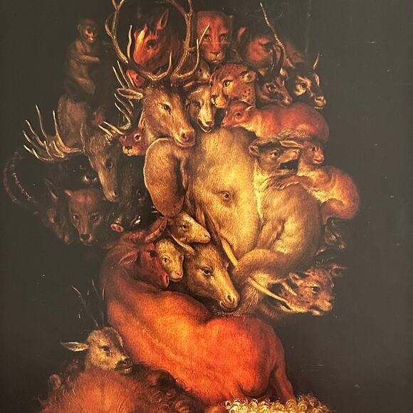 Arcimboldo, Terra, Allegory, Painting, Book Page, Art Print, ~ 250802-WH 350 H - Picture 1 of 2